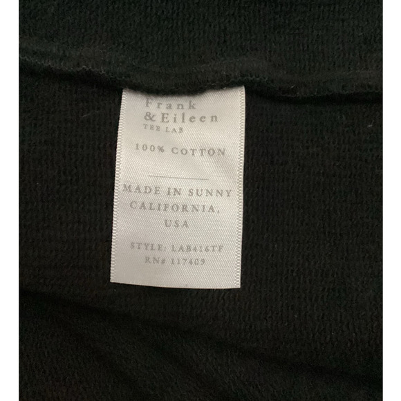 Frank & Eileen Ella The Easiest Dress Triple Fleece In Black Size XS Small - Picture 11 of 12